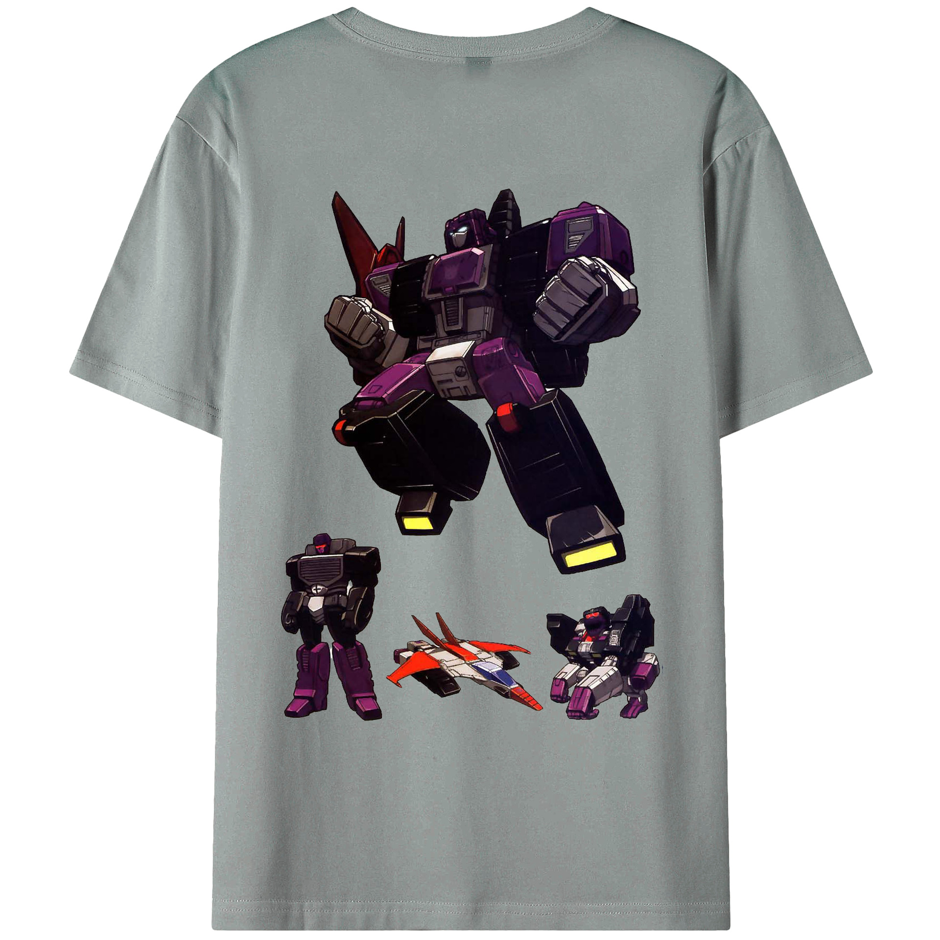 （画像用）  綿100％ メンズ半袖Tシャツ（バックプリント） 通気性